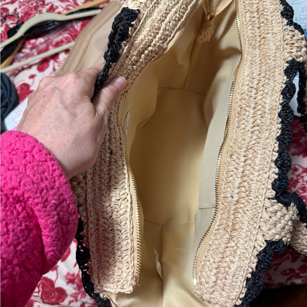 Kate Spade x Target Raffia Bow Tote Bag - Picture 3 of 4